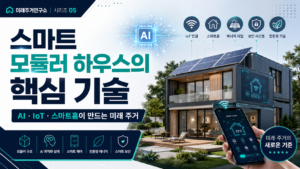 스마트 모듈러 하우스의 핵심 기술, 미래 주거는 어떻게 진화하고 있을까? 6 스마트 모듈러 가술 썸네일