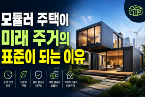 모듈러주택이 미래주거의 표준이 되는 이유 6 모듈러 미래주택 썸네일
