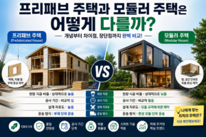 프리패브 주택과 모듈러 주택은 어떻게 다를까? 헷갈리는 차이점 완벽 정리 7 프리패브와의 차이 썸네일