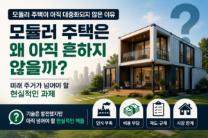모듈러 주택이 아직 대중화되지 않은 이유, 미래 주거가 넘어야 할 현실적인 과제 5 모듈러 주택의 희귀성 썸네일