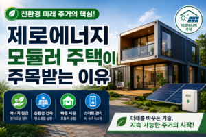 제로에너지 모듈러 주택이 주목받는 이유 3 제로에너지 모둘러하우스 썸네일