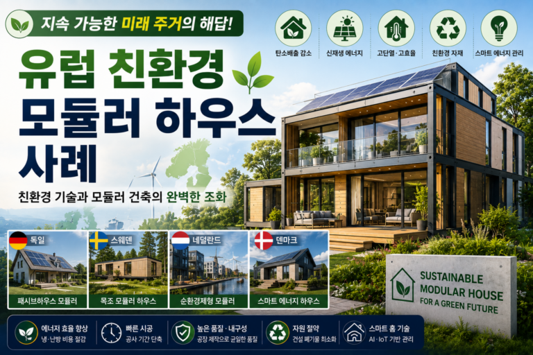 유럽 친환경 모듈러 하우스 사례 6 유럽 친환경 모듈러 하우스 사례 썸네일