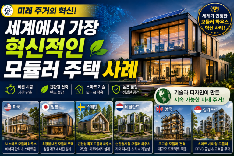 세계에서 가장 혁신적인 모듈러 주택 사례 4 세계에서 가장 혁신적인 모듈러 주택 사례