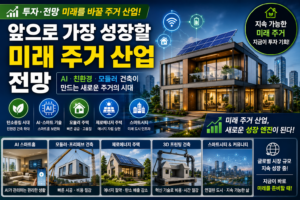 앞으로 가장 성장할 미래 주거 산업 전망 1 앞으로 가장 성장할 미래 주거 산업 전망
