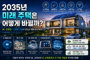 2035년 미래 주택은 어떻게 바뀔까? 9 2035년 미래 주택은 어떻게 바뀔까?
