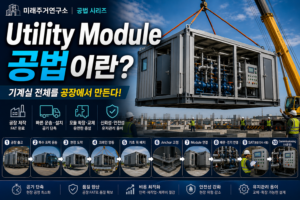 Utility Module 공법이란? 모듈러 기계실 구조·제작·설치 완벽 가이드 3 Utility Module 공법이란?