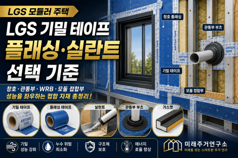 LGS 기밀 테이프 선택 기준