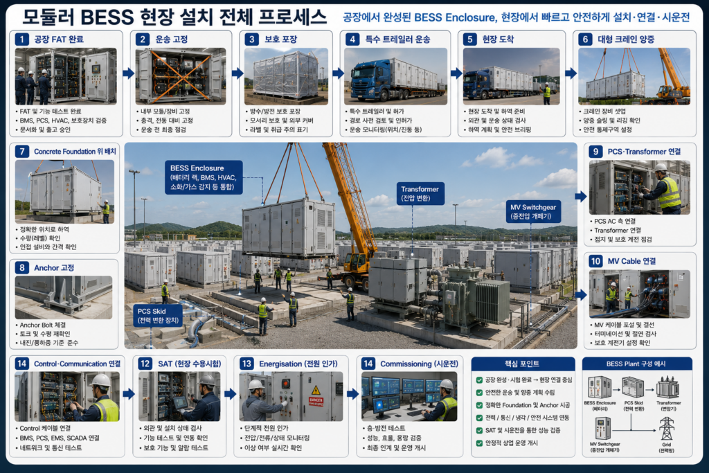 모듈러 BESS란? 배터리 에너지저장장치 구조·제작·설치 완벽 가이드 2 image 17