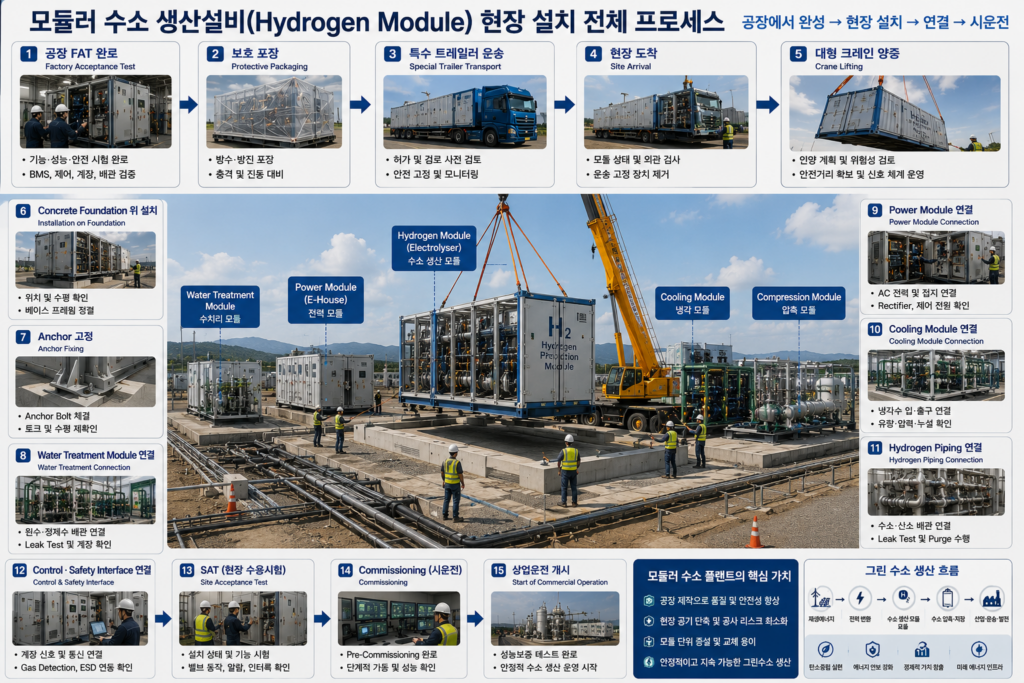 모듈러 수소 생산설비란? Hydrogen Module·Electrolyser 구조와 제작 원리 2 image 19