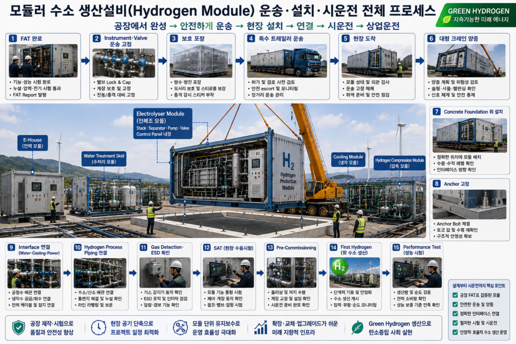 모듈러 수소 생산설비란? Hydrogen Module·Electrolyser 구조와 제작 원리 3 image 21