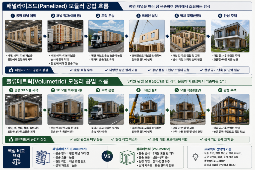 패널라이즈드 모듈러 공법이란? 구조·제작·시공원리 완벽 가이드 1 image 4