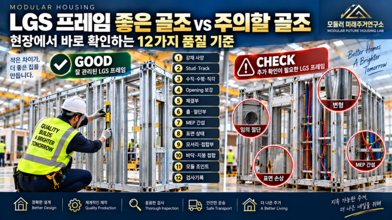 좋은 LGS 프레임과 나쁜 LGS 프레임은 무엇이 다를까? 현장에서 보는 12가지 기준 2 LGS 프레임 품질 비교 가이드 썸네일