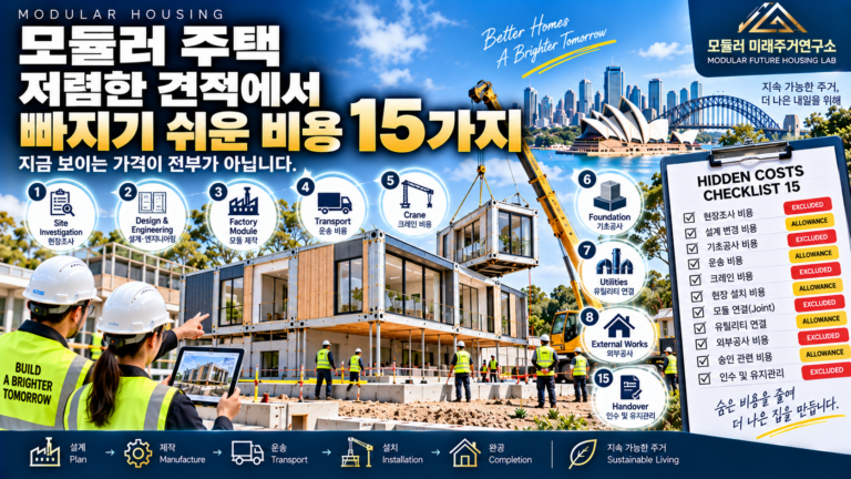 모듈러 주택 저렴한 견적에서 빠지기 쉬운 비용 15가지 4 모듈러 주택 숨은 비용 15가지 썸네일