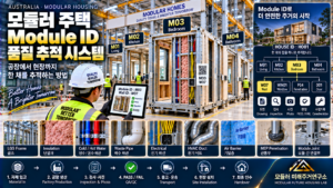 모듈러 주택 Module ID 품질 추적 시스템: 공장에서 현장까지 한 채를 추적하는 방법 6 모듈러 주택 Module ID 품질 추적 시스템 썸네일