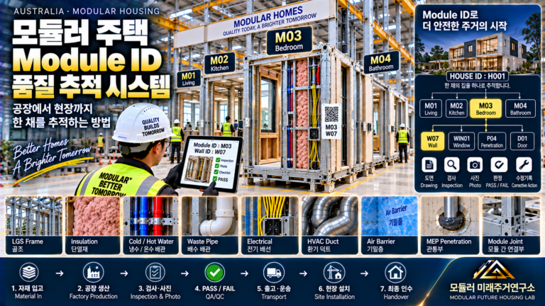 모듈러 주택 Module ID 품질 추적 시스템: 공장에서 현장까지 한 채를 추적하는 방법 6 모듈러 주택 Module ID 품질 추적 시스템 썸네일