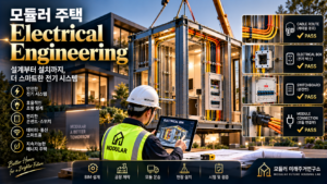 모듈러 주택 Electrical Engineering이란? LGS 공장 배선·모듈 연결 설계 7 스마트 모듈러 전기 시스템 썸네일